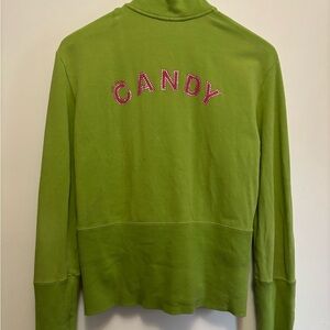 La SENZA CANDY Lime Green Zip up